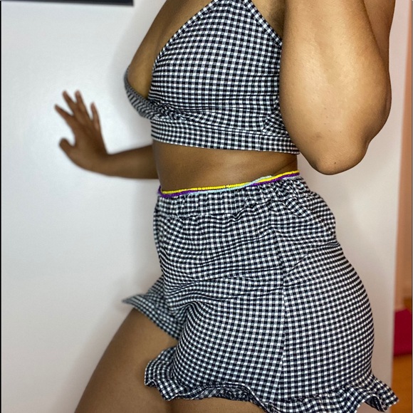 BOOHOO CHECKERED 2 PIECE SET - Picture 5 of 6
